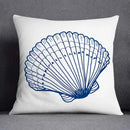 Axyaa Blue Mermaid Sailor Marines Polyester Pillowcase Home Office Decor