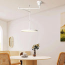 Axyaa Modern UFO Chandelier Swing Arm Pendant Lamp for Dining Room, Living Room, Bar