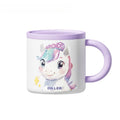 Axyaa Cute Cartoon Animals 300ML Thermal Mug Stainless Steel Tumbler with Handle