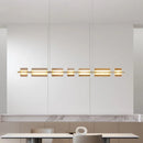 Axyaa Designer Copper Chandelier, Modern Island Table Lamp
