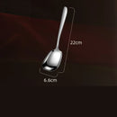 Axyaa Stainless Steel Serving Spoon for Hotel, Restaurant, and Home Use