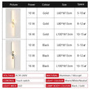 Axyaa LED Strip Wall Lamp with Remote Dimming for Home Indoor Lighting