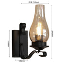 Axyaa Vintage Farmhouse Wall Sconce for Indoor Lighting in Restaurants and Bars