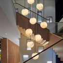 Axyaa Modern Marble Pendant Light Chandelier for Living Room