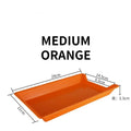 Axyaa Large Rectangular Skewer Tray for BBQ and Fried Skewers