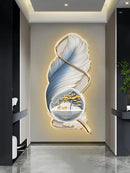 Axyaa LED Wall Lamp: Modern Creative Wall Decoration for Bedroom, Study, Living Room