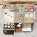 Axyaa Makeup Organizer: Large Capacity Storage Box for Cosmetics and Stationery