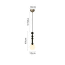 Axyaa Glass Ball Chandelier LED Single Head Wall Lamp