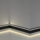 Axyaa LED Skirting Line Aluminum Profile for Backlighting Strip Lights