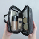 Axyaa Mesh Cosmetic Bag Toiletry Organizer Makeup Pouch Lipstick Storage