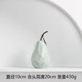 Axyaa Apple Pear Decoration: Simple Ceramic Fruit for Home & Office Décor