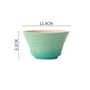Axyaa 4.5" Ramen Bowls, Set of 8 Colors, Tableware for Kitchen & Dining