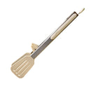 Axyaa Silicone Grilling Tong Stainless Steel BBQ Clip Kitchen Tool