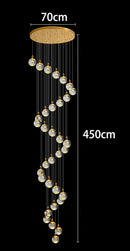 Axyaa Modern Living Room Chandeliers LED Indoor Ceiling Hanging Lights