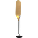Axyaa Iron Floor Lamp with Vertical LED Light for Bedroom, Study, and Living Room