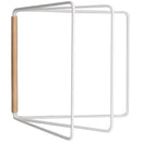 Axyaa Kitchen Towel Rack Vertical Foldable Storage Hanging Rack
