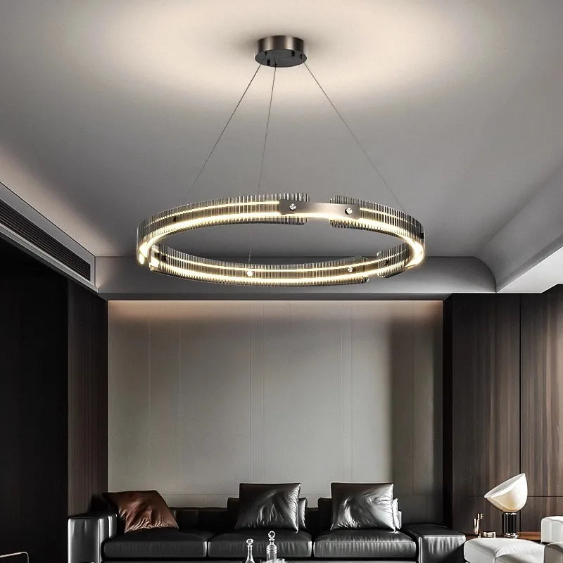 Modern Nordic Dining Room Pendant Light Chandelier by Axyaa