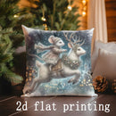Christmas-Themed Cushion Covers with Fun Prints by Axyaa: Sofa, Bedroom, Car Pillow Cover