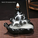 Axyaa Ceramic Incense Tower Burner | Reverse Flow Backflow Incense Ornament