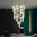Axyaa Modern LED Ceiling Chandelier for Bedroom and Dining Room
