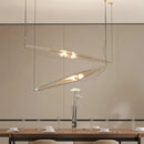 Axyaa Glass Pendant Lights for Modern Dining Room & Living Room