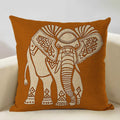 Axyaa Geometric Linen Cushion Cover 45x45CM for Home Sofa Car Decor