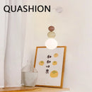 Axyaa Iron Ball Lampshade LED Wall Sconce for Modern Home Decor