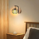 Axyaa Wire Metal Cage Wall Sconce Industrial Rustic Retro Lamp