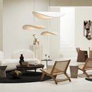 Axyaa Silk Pendant Light Chandelier Minimalist Nordic Design LED Retro Modern Kitchen Bedroom