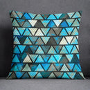 Axyaa Blue Fresh Air Pillowcase for Home, Office, Bedroom, Sofa, Car - Gift and Decoration
