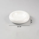 Axyaa Ceramic Double Layer Dinner Plate for Restaurant Specialties
