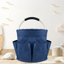 Axyaa Portable Picnic Basket: Foldable Beach Handbag for Outdoor Camping & Shopping