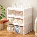 Axyaa Stackable Cup Storage Rack for Organized Kitchen Storage