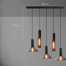 Axyaa Industrial Pendant Light Cement Metal Shade LED Hanging Lamp