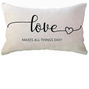Axyaa Waist Hugging Pillowcase | Farmhouse Decor Cushion Cover