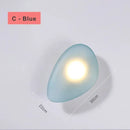 Axyaa LED Wall Lamp: Wabi Sabi Style Minimalist Bedroom Lighting