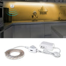 Axyaa Motion Sensor LED Strip Lights IP65 Waterproof 12V Auto On/Off Kitchen Wardrobe