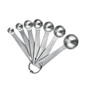 Axyaa Stainless Steel Measuring Cups Spoons Set with Scale Kitchen Baking Tools Silver