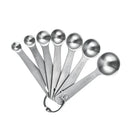 Axyaa Stainless Steel Measuring Cups Spoons Set with Scale Kitchen Baking Tools Silver