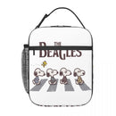 Axyaa Beagles Lunch Bag - Woodstock Print Thermal Cooler Lunch Box
