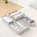 Axyaa Underwear Socks Pants Bra Storage Box Wardrobe Organizer for Home