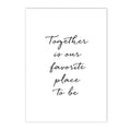 Nordic Love Life Quote Canvas Painting Wall Art for Living Room by Axyaa