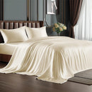 Axyaa Mulberry Silk Bedding Set King Queen Size Luxury 100% Duvet Cover Bedsheet
