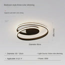 Axyaa Gold Round LED Ceiling Chandelier Remote Control Light for Home Decor