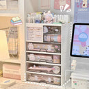 Axyaa Desk Organizer Stackable Drawer Pen Holder Stationery Storage Box