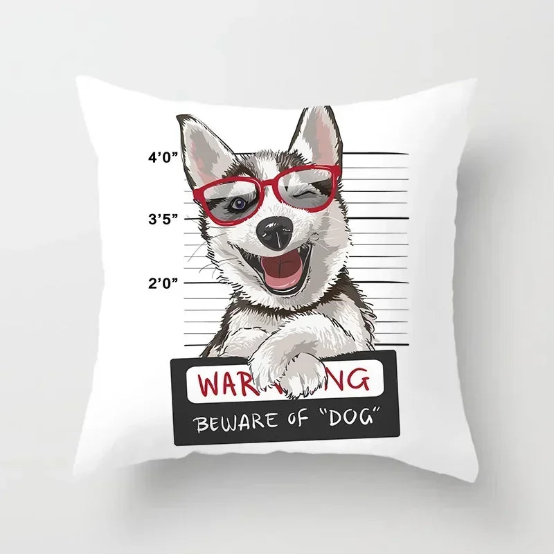 Axyaa Cartoon Animal Design Pillowcase 45*45cm
