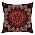 Axyaa Mandala Print Flax Pillowcase 45*45cm - National Wind Home Decor