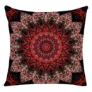 Axyaa Mandala Print Flax Pillowcase 45*45cm - National Wind Home Decor