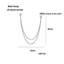 Axyaa Leather Belt LED Chandelier for Living Room