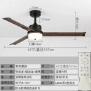 Axyaa Leaf Ceiling Fan Light | Waterproof Sunscreen Outdoor Lamp